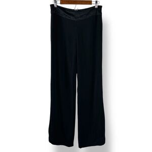 Cabi Women's 8 High Rise Wide Leg Flare Pant Black‎ Contemporary Office Workwear